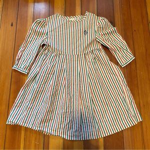 The Animals Observatory White Stipes Bug Dress